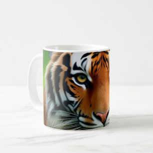Die majestätische Lebensspanne eines Tigers Kaffeetasse