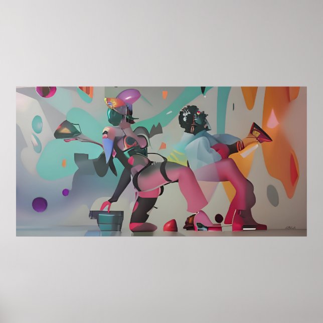 Die Maler Poster (Vorne)