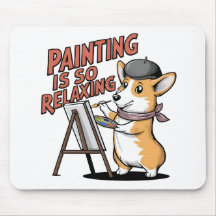 Die Malerei ist so entspannend, korgisch-künstleri