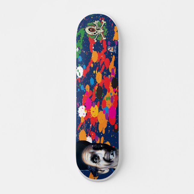 Die Malerin Skateboard (Vorne)