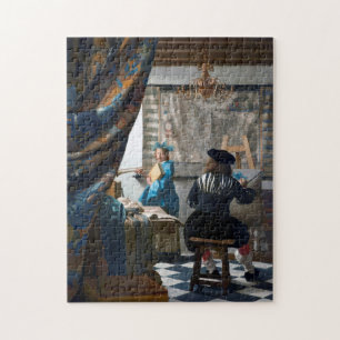 Die Malkunst Johannes Vermeer, 1666-1667 Puzzle