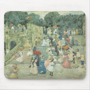 Die Mall, Central Park by Maurice Prendergast Mousepad
