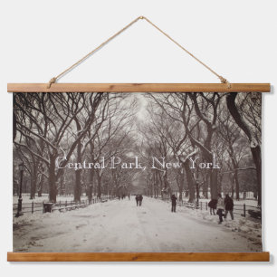 Die Mall Wandteppich Mit Holzrahmen