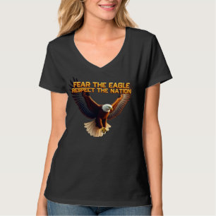 Die Mallesty von Bald Eagle symbolisiert Geist T-Shirt
