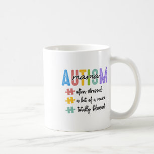 Die Mama der Autismus-Mama-Definition wird oft etw Kaffeetasse