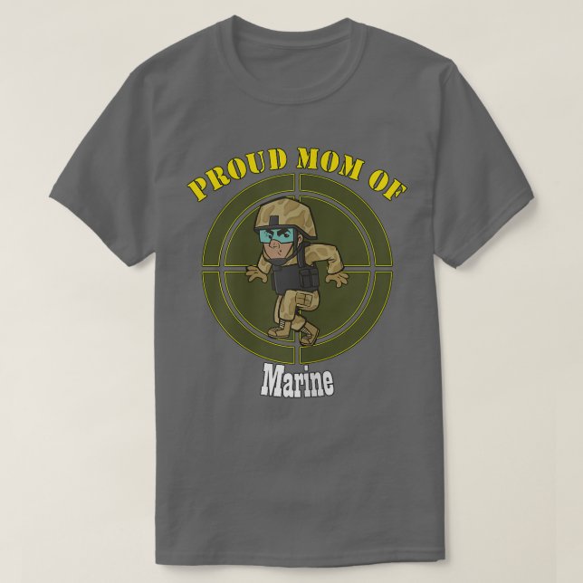 Die Mama der Frau mit Stolz T-Shirt (Design vorne)