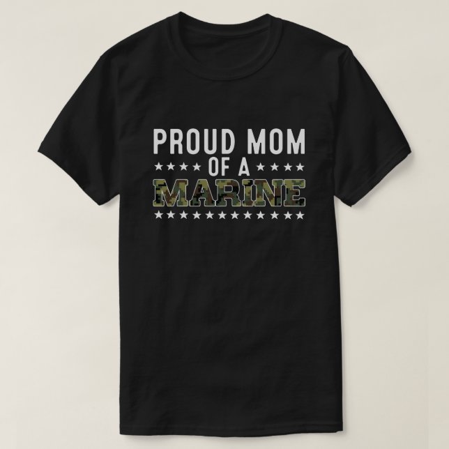 Die Mama der Frau mit Stolz  T-Shirt (Design vorne)