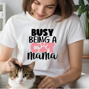 Die Mama der Katzen gibt Frauen, beschäftigt als K Tri-Blend Shirt