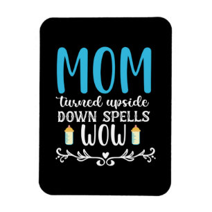Die Mama der Mutter drehte sich um den Kopf Magnet