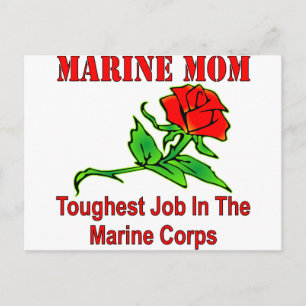 Die Mama der USMC im Seeverkehr ist am härtesten Postkarte