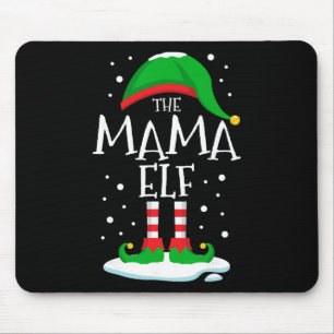 Die Mama-Elf-Weihnachtsfamilie Matching Xmas Mom G Mousepad