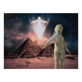 Die Mama entkommt aus Ägypten. Halloween Poster