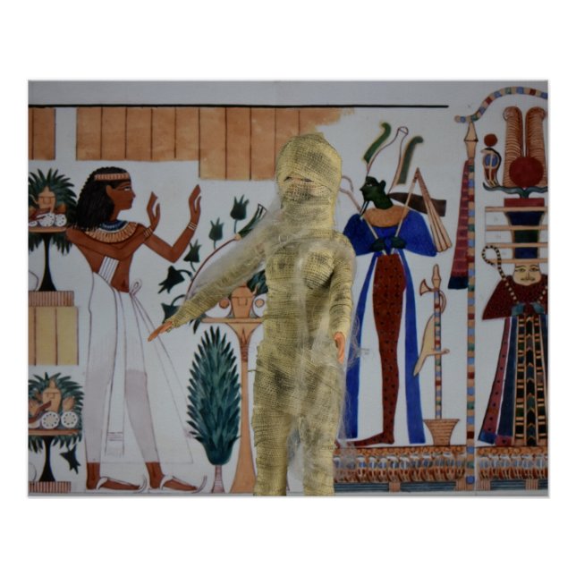 Die Mama Flucht aus Ägypten. Halloween Poster (Vorderseite)