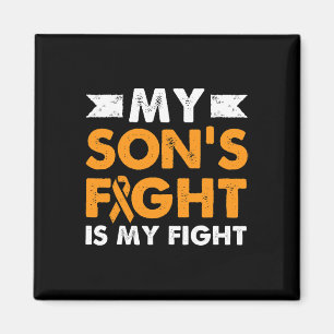 Die Mama meines Sohnes gegen Leukämie Beat Cancer Magnet