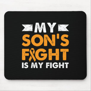 Die Mama meines Sohnes gegen Leukämie Beat Cancer Mousepad