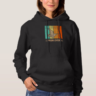 Die Mama mit der besten Schneedecke je Retro-Grafi Hoodie