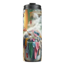 Die Mama steht kurz vor einem Nervenzusammenbruch.