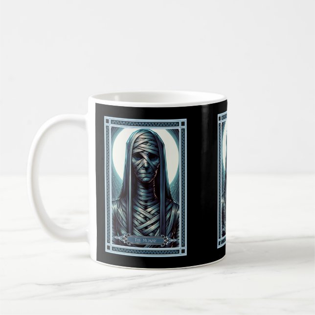 Die Mama-Tarot-Karte Kaffeetasse (Links)