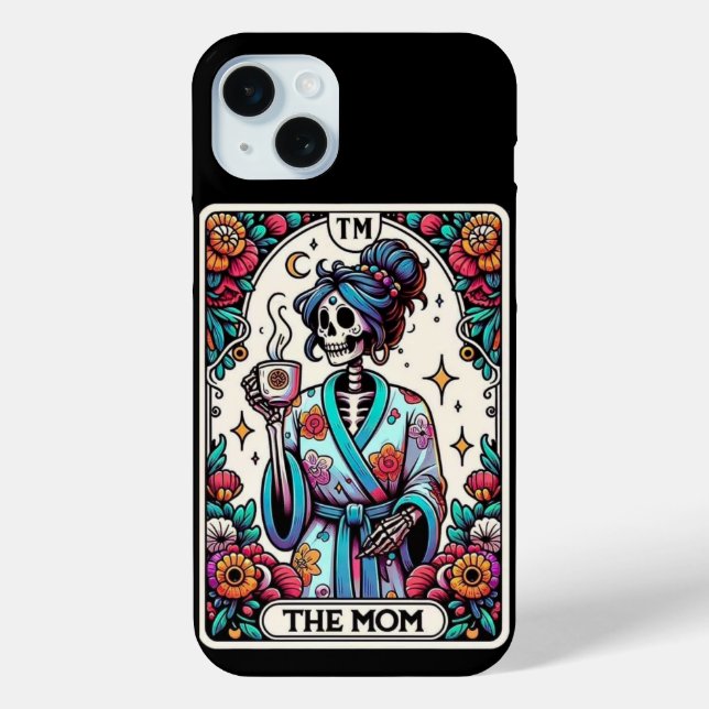 Die Mama-Tarot-Kartensammlung Case-Mate iPhone Hülle (Rückseite)