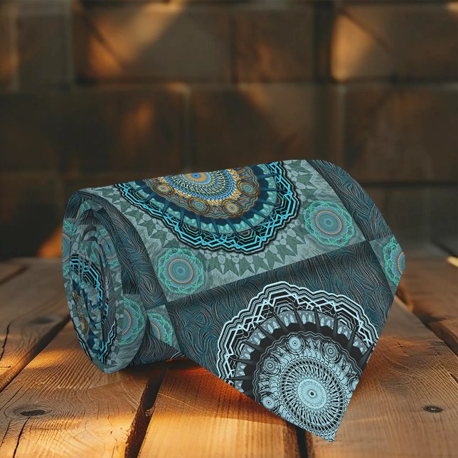 Die Mandala der gyrate psychedelic auges Krawatte (Von Creator hochgeladen)