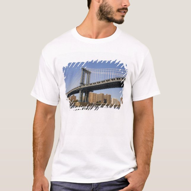 Die Manhattan-Brücke über den East River 2 T-Shirt (Vorderseite)