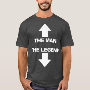 Die Manhe-Legende Lustiger Erwachsenen-Humor T-Shirt