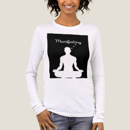 Die Manifestation der Meditation Visuell für posit Tri-Blend Shirt