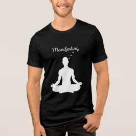 Die Manifestation der Meditation Visuell für posit Tri-Blend Shirt