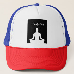 Die Manifestation der Meditation Visuell für posit Truckerkappe