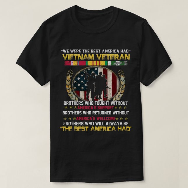 Die Männer, die wir waren die besten Amerikas, die T-Shirt (Design vorne)