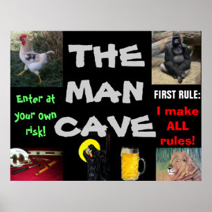 DIE MANNHÖHLE POSTER