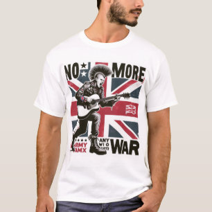 Die männliche Grundform des T - Shirt gegen den Kr