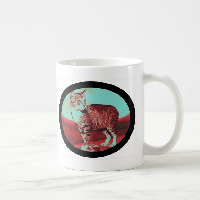 die Manx Katze Tasse (Rechts)