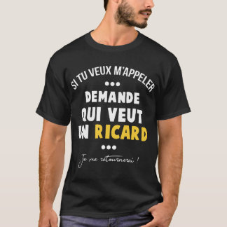 Die Mappeler-Option kann in einem Ricard-Format au T-Shirt