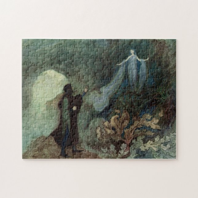 Die Märchen, die dem Prinzen erscheinen Puzzle (Horizontal)