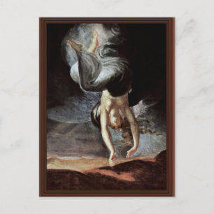 Die märchenhafte Königin Titania ist der Zauberrin Postkarte