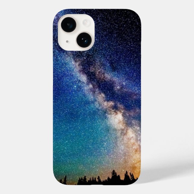 Die märchenhafte Telefonabdeckung der Milchstraße Case-Mate iPhone Hülle (Rückseite)