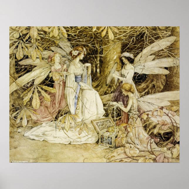 "Die Märchenschmuck" Poster (Vorne)