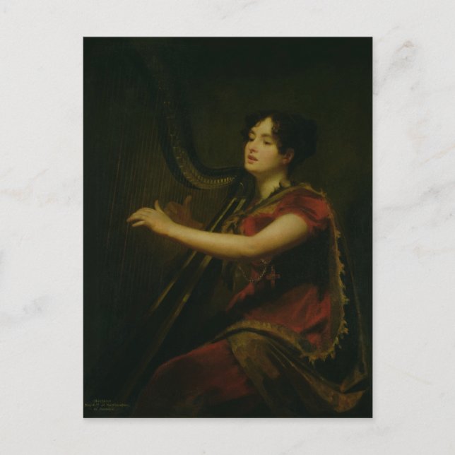 Die Marchionin von Northampton Postkarte (Vorderseite)
