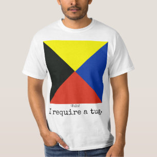 Die Marine kennzeichnet Shirt (Zulu), Mann