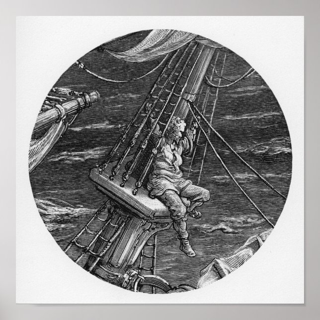 Die Mariner-Loft im kack des Schiffes Poster (Vorne)