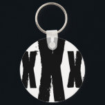 die Markierung der geraden Kante Schlüsselanhänger<br><div class="desc">der Buchstabe X ist das universelle Symbol für eine gerade Kante</div>