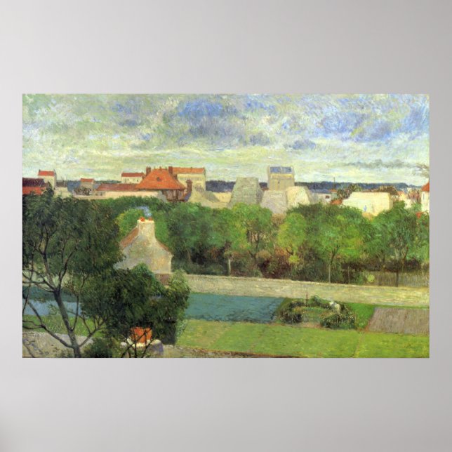 Die Marktgärten von Vaugirard - 1879 Poster (Vorne)