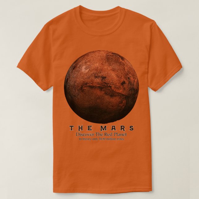 Die Mars T-Shirt (Design vorne)