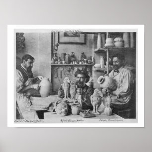 Die Martin-Brüder im Studio im Southall Poster