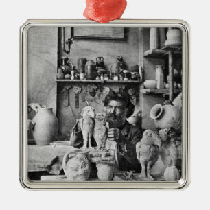 Die Martin-Brüder Ornament Aus Metall