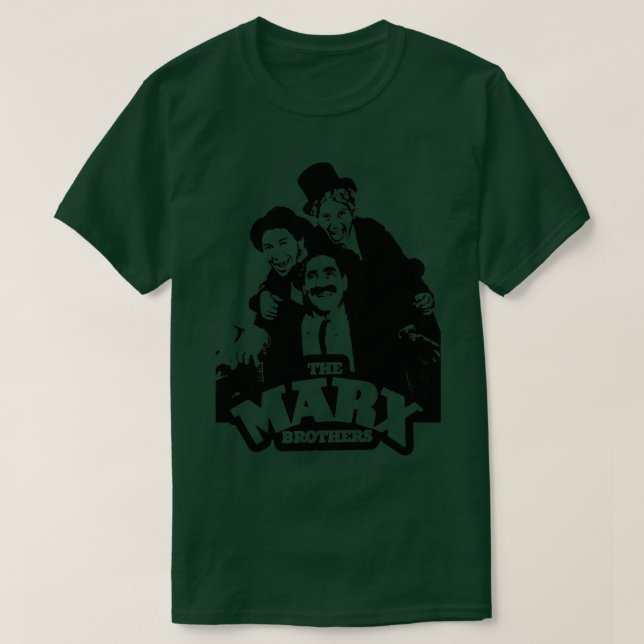 Die Marx-Brüder Groucho Harpo und Chico T-Shirt (Design vorne)
