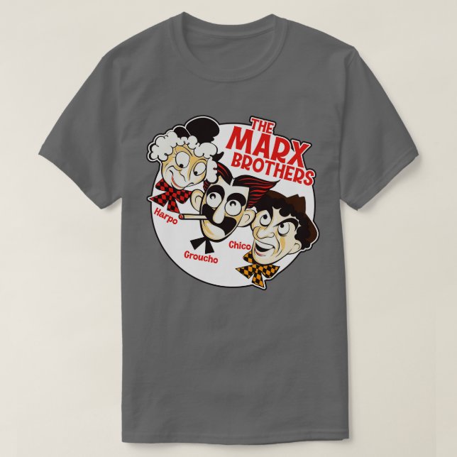 Die Marx-Brüder T-Shirt (Design vorne)