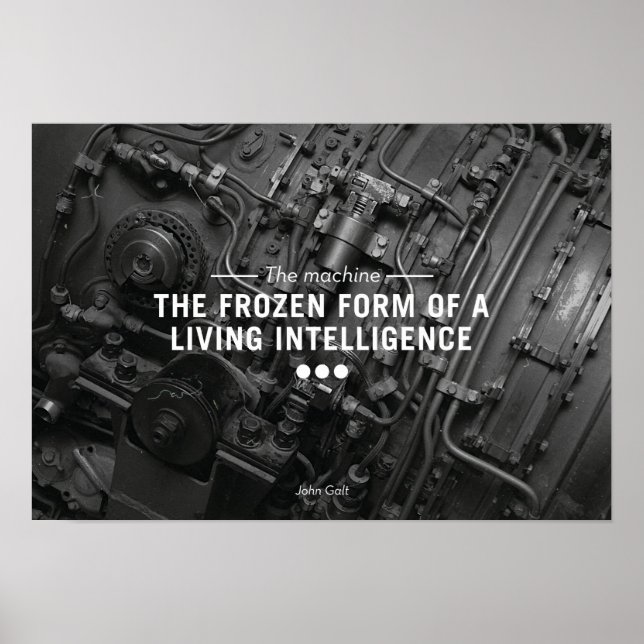 Die Maschine Poster (Vorne)