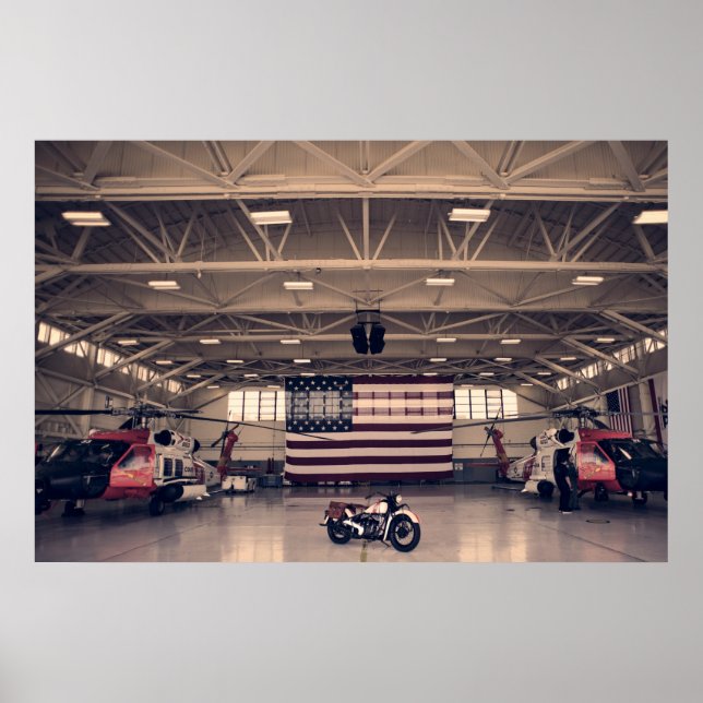 Die Maschinen der Küstenwache Poster (Vorne)